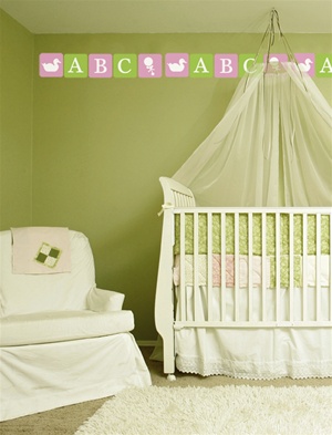 Baby Blocks wall decals stickers