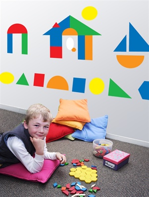 Building Blocks wall decals stickers