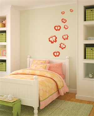 Flutterby Butterfly wall decals stickers