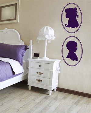 Cameo Boy wall decal sticker