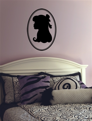 Cameo wall decal sticker 