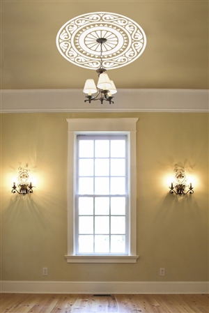 Ceiling Medallion wall decal sticker "Deco 1"