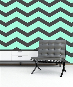 Chevron Zig Zag Pattern Wall Decals Stickers