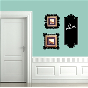 Cute Note Picture Frame Set Wall Decals Stickers