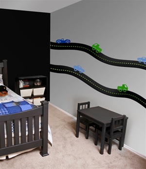 Cruisin'! Road & Car Wall Decals Stickers