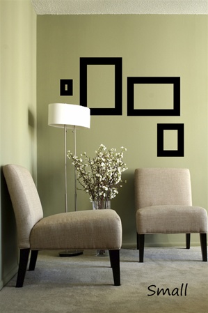 Frames wall decals stickers