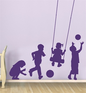 Kids At Play wall decals stickers