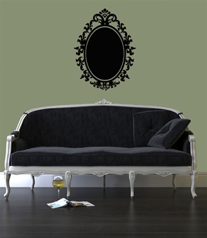 Mirror Frame wall decal sticker