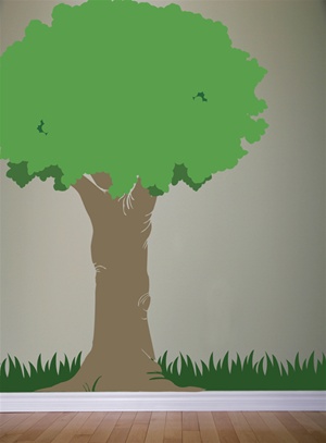 Oak Tree wall decal sticker