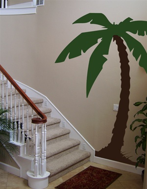 Palm Tree - Cal King wall decal sticker