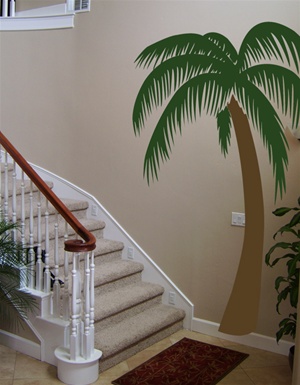 Palm Tree - Queen wall decal sticker