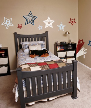 Pop Star wall decals stickers