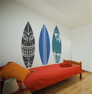 More Surfboards wall decals stickers