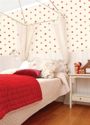 Sweeties country pattern wall stickers decals