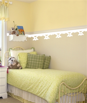 Victorian border wall decals stickers 